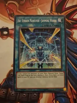 MP19-EN262 Sky Striker Maneuver - Jamming Waves! Common 1st Edition NM Yugioh - Image 2