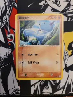 WOOPER 79/115 - NON-HOLO - COMMON - Unseen Forces - 2005 Pokemon TCG Card - NM - Image 1