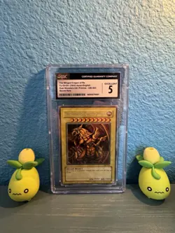 Yu-Gi-Oh the Winged Dragon of Ra GBI-003 Secret Rare Promo Card - Image 1