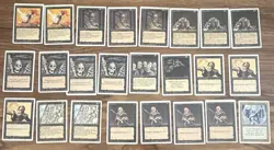 MTG 100 Card Set Of Black Cards Mostly Revised But Several Editios SEE PICS - Image 2
