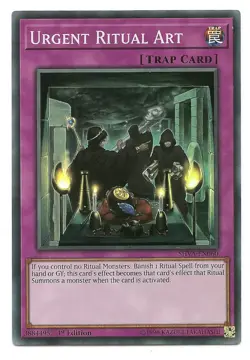 Urgent Ritual Art SHVA-EN060 Super Rare Yu-Gi-Oh Card 1st Edition New - Image 1