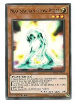 Neo-Spacian Glow Moss SHVA-EN032 Super Rare Yu-Gi-Oh Card 1st Edition New - Image 1