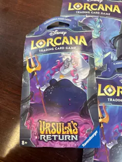 5 pack Disney Lorcana Ursula's Return Trading Cards - Will receive items listed - Image 5
