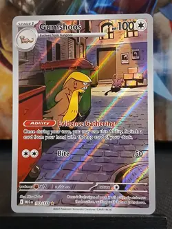 Gumshoos 153/132 Me01: Mega Evolution Pokemon Card NM - Image 4
