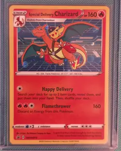 NM Special Delivery Charizard SWSH075 Sword & Shield Promo - Pokemon Card - Image 1