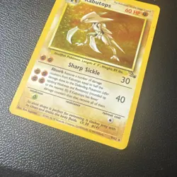 Pokemon TCG Kabutops Holo Rare Card 9/62 Fossil Unlimited 1999 - LP Condition! - Image 3