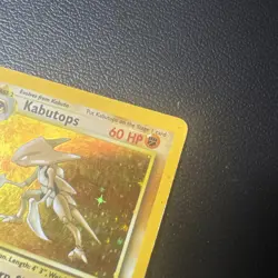 Pokemon TCG Kabutops Holo Rare Card 9/62 Fossil Unlimited 1999 - LP Condition! - Image 5