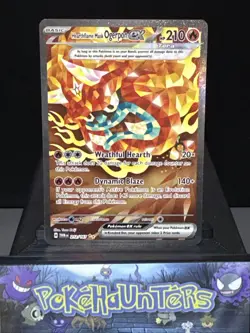 Pokemon Card Hearthflame Mask Ogerpon ex 212/167 Special Illustration Rare NM - Image 1