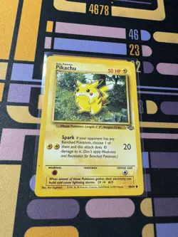 Pokemon TCG Pikachu Jungle 60/64 Regular Unlimited Common Card WOTC - Image 1