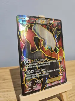 Darkrai EX 118/122 Breakpoint Ultra Rare Full Art Holo Pokemon Card Near Mint - Image 2
