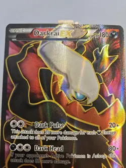 Darkrai EX 118/122 Breakpoint Ultra Rare Full Art Holo Pokemon Card Near Mint - Image 4