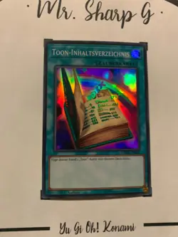 TOON-INHALTSVERZEICHNIS - 1. AUFLAGE DASA-DE043 DEUTSCH Yu-Gi-Oh! CARD SUPER R* - Image 3