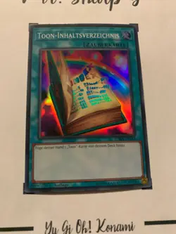 TOON-INHALTSVERZEICHNIS - 1. AUFLAGE DASA-DE043 DEUTSCH Yu-Gi-Oh! CARD SUPER R* - Image 4