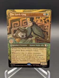 MTG The Earth King (Borderless) Foil Avatar: The Last Airbender - Image 1