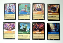Disney Lorcana Theme Lot - Zootopia Theme Lot of 8 Cards - Image 1