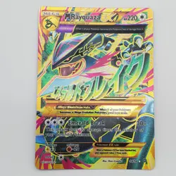 Pokemon Card - M Rayquaza EX (Shiny Full Art) 98/98 XY - Ancient Origins - LP - Image 1