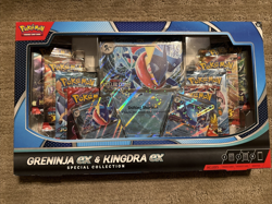 Pokemon Trading Card Game Greninja ex and Kingdra ex Special Collection Box - Image 1