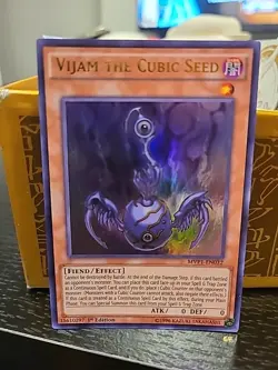 Vijam the Cubic Seed - MVP1-EN032 - Ultra Rare - 1st Edition LP Card - Image 1