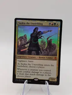 Magic the Gathering | Saskia the Unyielding | Foil | NM/LP - Image 1