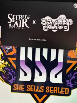 Magic the Gathering Secret Lair x Spongebob Squarepants Internet Sensation - Image 1
