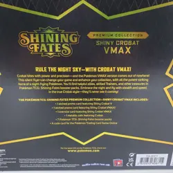 Pokemon TCG Shining Fates Shiny Crobat VMax Premium Collection 820650808715 - Image 4