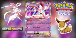 Pokemon TCG POCKET SYLVEON EX (Trading Card Game) TCGP TRADE - Image 1