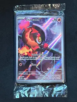 Pokemon - Charcadet # 022 Pokemon Center Stamp Exclusive Promo Cards **SEALED** - Image 1