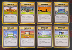 LP/NM Japanese COMPLETE Pokemon 8-Card WORLD CHALLENGE Set LUCKY STADIUM Promo - Image 1