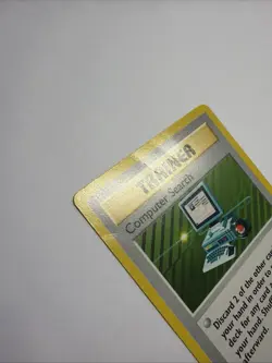 Pokemon TCG Computer Search Trainer Shadowless Base Set 71/102 WOTC Vintage 1999 - Image 4