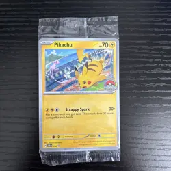 Pikachu Promo 2024 World Championships SVP EN 190 Pokemon Worlds SEALED PROMO - Image 1
