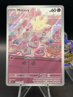 Pokemon TCG: Milcery 152/142 Illustration Rare SV: Stellar Crown - Image 1