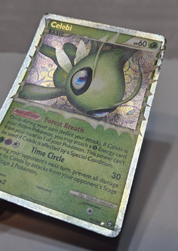Celebi Prime 92/102 Ultra Rare HGSS Triumphant Pokemon 394 - Image 2