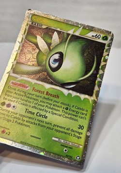 Celebi Prime 92/102 Ultra Rare HGSS Triumphant Pokemon 394 - Image 3