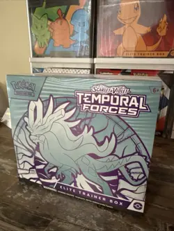 Pokemon Scarlet & Violet - Temporal Forces - Walking Wake ETB - New Sealed - Image 1