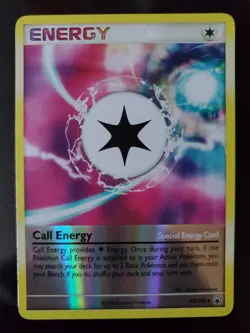 Call Energy 92/100 Reverse Holo Pokemon TCG Diamond Pearl Majestic Dawn LP-NM - Image 1