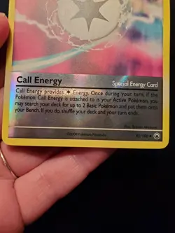 Call Energy 92/100 Reverse Holo Pokemon TCG Diamond Pearl Majestic Dawn LP-NM - Image 4