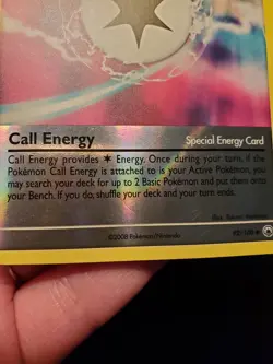 Call Energy 92/100 Reverse Holo Pokemon TCG Diamond Pearl Majestic Dawn LP-NM - Image 5