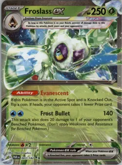 2023 Scarlet & Violet Series - Paradox Rift Froslass ex Double Rare #3 - Image 1