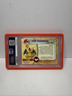 1999 Topps Pokemon TV Charizard #6 PSA 10 Gem Mint - Image 2