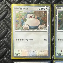 Pokemon SV Scarlet and Violet Black Star Promo Snorlax 122 SVP x5 lot - Image 2