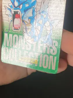 JAPANESE POKEMON GYARADOS No.130 CARDDASS GREEN 1996 LEVIATOR - VG - Image 5