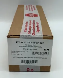 Pokemon Mega Evolutions (ME01) ENHANCED Booster Case 6 Boxes Factory Sealed - Image 1