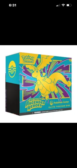 PRESALE. Pokemon Mega Evolution Ascended Heroes Pokemon Center ETB - Image 1