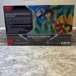 Pokemon TCG: Masks of Ogerpon EX Premium Collection Factory Sealed Box - Image 4