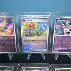 (Lot Of 10) Pokemon Black Bolt White Flare Masterball & Pokeball Holos - Image 4