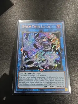 Evil Twin Lil-la BLCR-EN097 Secret Rare 1st Edition NM Yugioh - Image 1