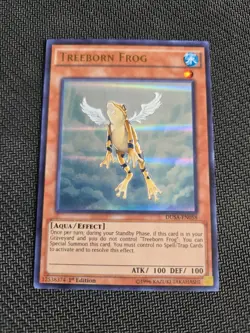 Treeborn Frog DUSA-EN058 Ultra Rare 1st Edition NM Yugioh - Image 1