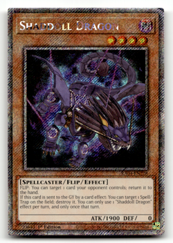 Shaddoll Dragon (Platinum Secret Rare) RA04-EN228 1st Edition Platinum Secret Ra - Image 1