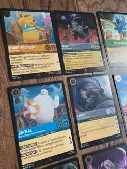 Disney Lorcana: 15 RARE Foil Cards from Sets 3-6! Never Played! - Image 2