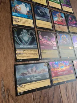 Disney Lorcana: 15 RARE Foil Cards from Sets 3-6! Never Played! - Image 4